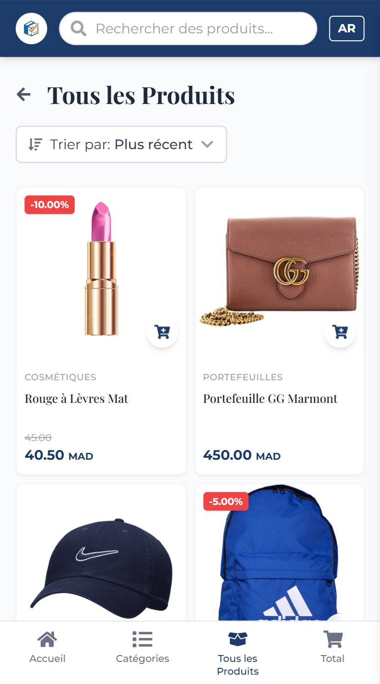 Slaatkom – Mobile Checkout